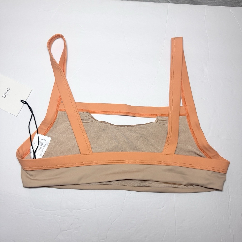 ONIA Lina / Leila Bikini | Tan & Orange S / M European Luxury Resort Travel - Picture 7 of 8